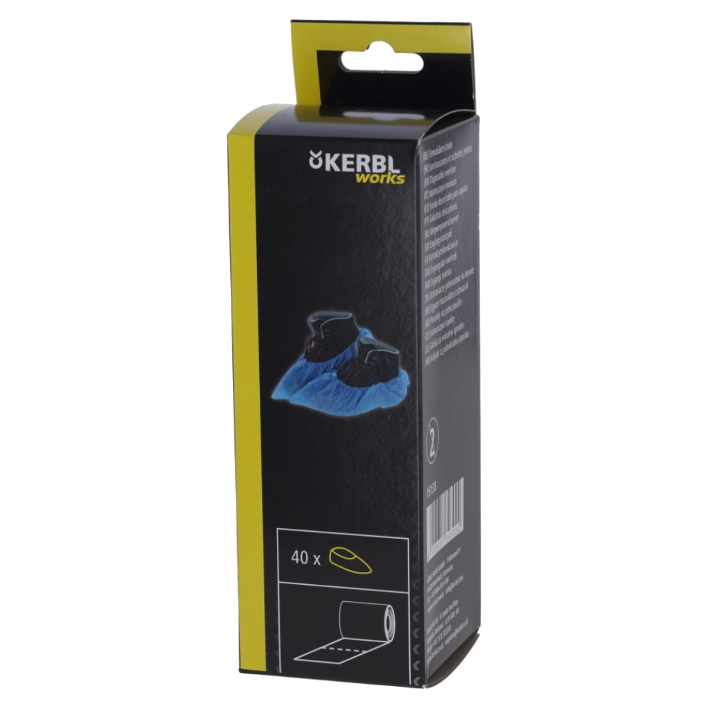 Vienreizlietojamie apavu pārvalki, 41x15 cm, 40 gab.